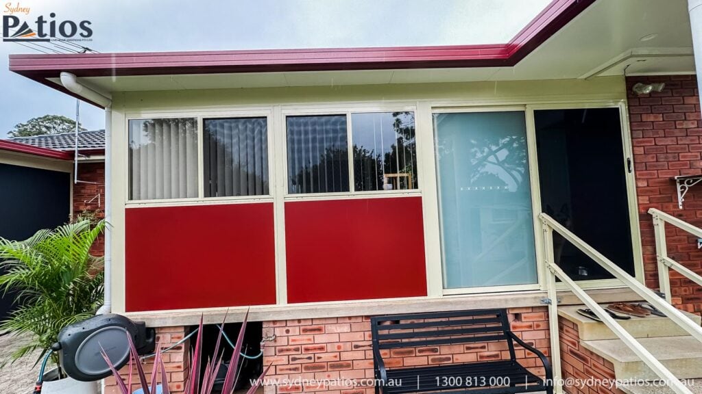 Sunroom installed at Ingleburn